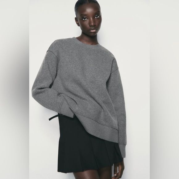 Zara gray sweater size s - Picture 2 of 6